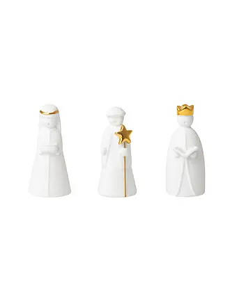 RAEDER | Sternsinger 3er Set weiss | 